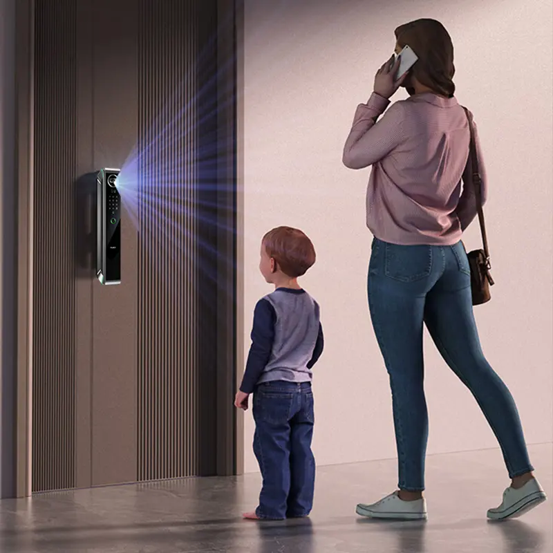 बिना चाबी वाले प्रवेश द्वार का ताला